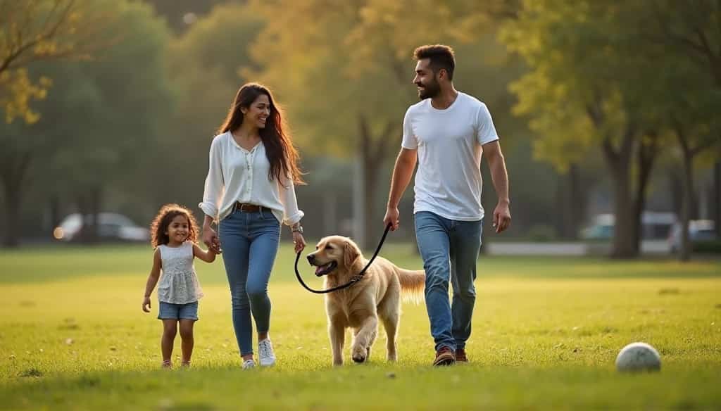 Familia disfrutando de áreas recreativas cerca de la casa en venta en Coacalco